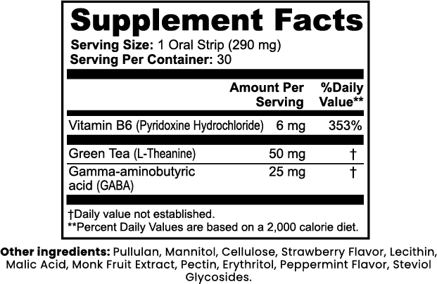 Cognitive Relax Strips - My Store